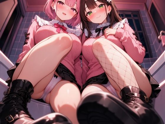 地雷系美少女の日常的パンチラ CG157枚＋ショート動画133本  エロ画像786517