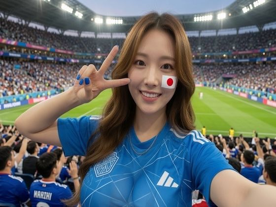 スタジアムの熱い抱擁 〜巨乳えりかの応援物語〜  エロ画像786989