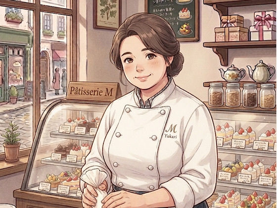 【官能小説】小さなケーキ屋さんの優しい奥さん  第一話  年下見習いの甘い言葉と、ほどかれたエプロン  エロ画像788403