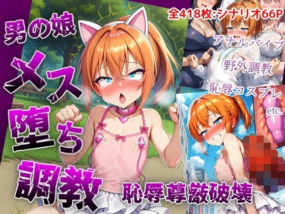 男の娘メス堕ち調教・恥辱尊厳破壊〜お姉さん達に恥ずかしい恰好で責められて尊厳破壊されメス堕ち屈服させられちゃう男の娘の話  エロ画像788501