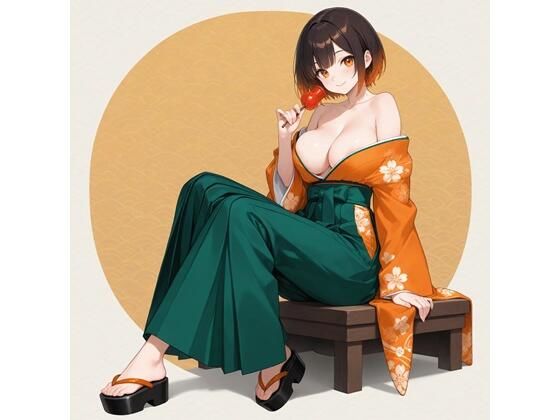 和服姿のエッチな女の子  エロ画像788716