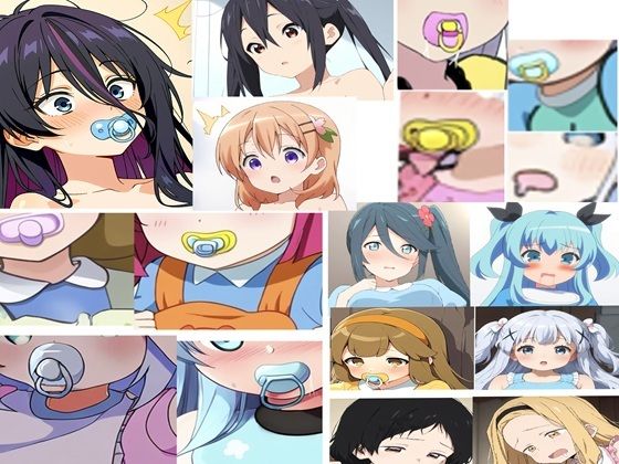 R-18アニメ美少女おむつおもらしAIイラスト集その1からその5総集編おまけ付き  エロ画像788759