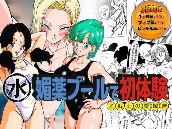 媚薬プールで初体験 Z戦士の愛嫁達  エロ画像791777