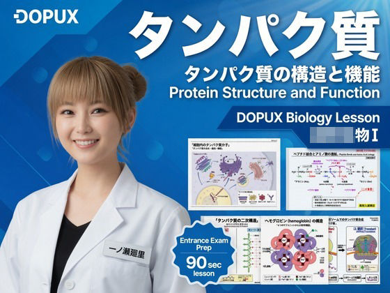【▲20】一ノ瀬廻里 大学に進学し強豪予備校『DOPUX（ドピュックス』で生物I，IIを教える名物講師に！（Vol.017:タンパク質）  エロ画像791779
