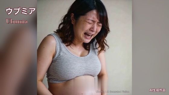 【AI生成】出産に挑む女性たちの表情と声 全12本収録 総集編vol.1  エロ画像793110