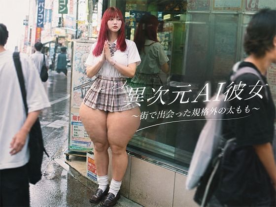 異次元AI彼女 〜街で出会った規格外の太もも〜  エロ画像794233