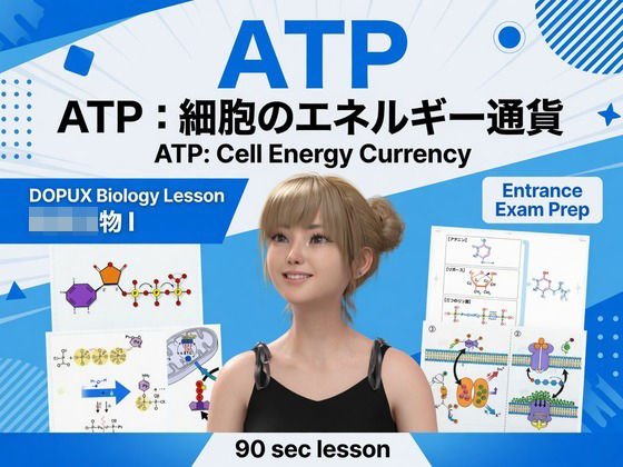 【▲20】一ノ瀬廻里 大学に進学し強豪予備校『DOPUX（ドピュックス』で生物I，IIを教える名物講師に！（Vol.019:ATP）  エロ画像794304