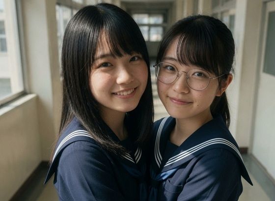 【実写】孕ませ教室 – 僕が孕ませるクラスメイトの二人【一部セリフつき】  エロ画像795069