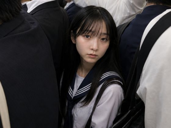 満員電車ベストショット集  エロ画像795307