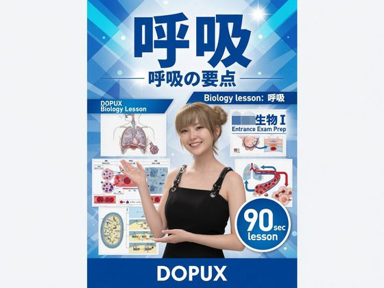 【▲20】一ノ瀬廻里 大学に進学し強豪予備校『DOPUX（ドピュックス』で生物I，IIを教える名物講師に！（Vol.020:呼吸）  エロ画像795601