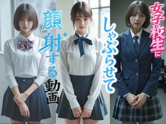 実写系！女子校生にしゃぶらせて顔射する動画  エロ画像796708