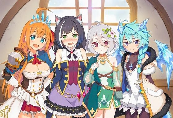【プ◯コネR】美◯殿の乱交パーティー  エロ画像797853