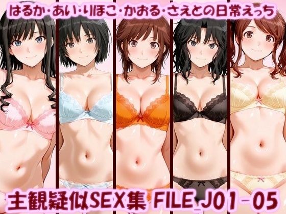 主観疑似SEX集 FILE_J01-05 はるか・あい・りほこ・かおる・さえとの日常えっち  エロ画像798113