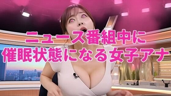 ニュース番組中に催●状態になる女子アナ  エロ画像798131