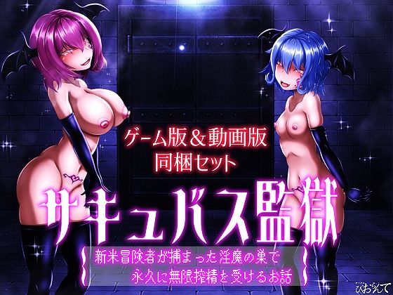 【ゲーム版＆動画版  同梱セット】サキュバス監獄  新米冒険者が捕まった淫魔の巣で永久に無限搾精を受けるお話  エロ画像798567