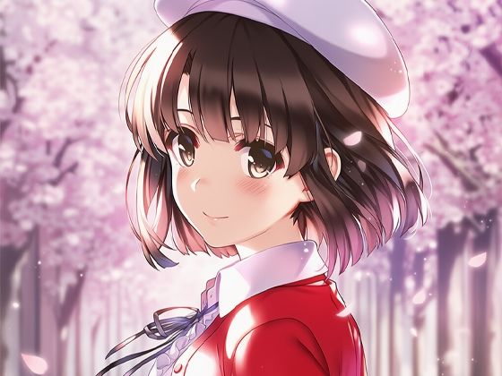 桜の坂道で汚される冴えない彼女  エロ画像798852