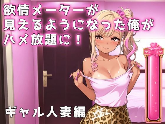 欲情メーターが見えるようになった俺がハメ放題に！ギャル人妻編  エロ画像799497