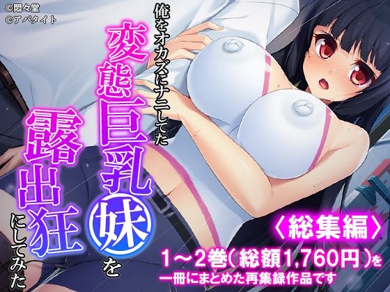 俺をオカズにナニしてた変態巨乳妹を露出狂にしてみた ＜総集編＞  エロ画像800137