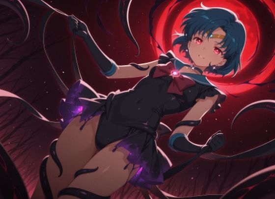 セラムン_亜美ちゃんが触手妖魔に捕まって色々されて悪堕ちハッピー  エロ画像800588