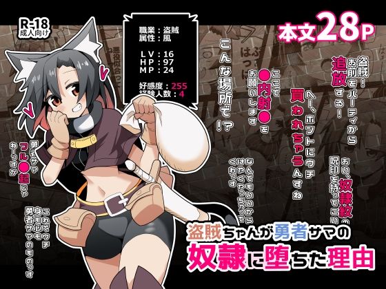 盗賊ちゃんが勇者サマの奴●に堕ちた理由  エロ画像800911