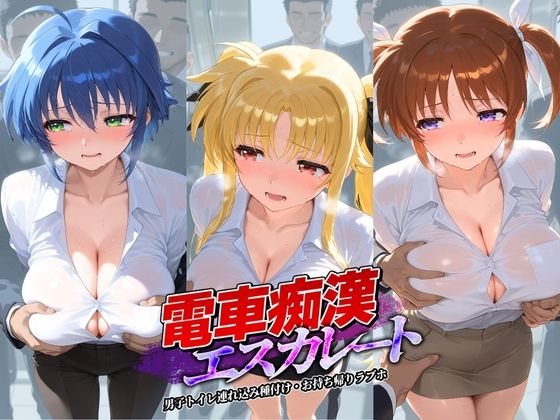 電車痴●エスカレート 魔〇少女リリカルなのは  エロ画像800921