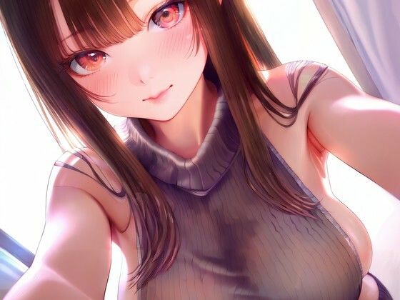 爆乳美女！美玲が童貞を殺すセーターでご奉仕する61枚完全セット  エロ画像801482