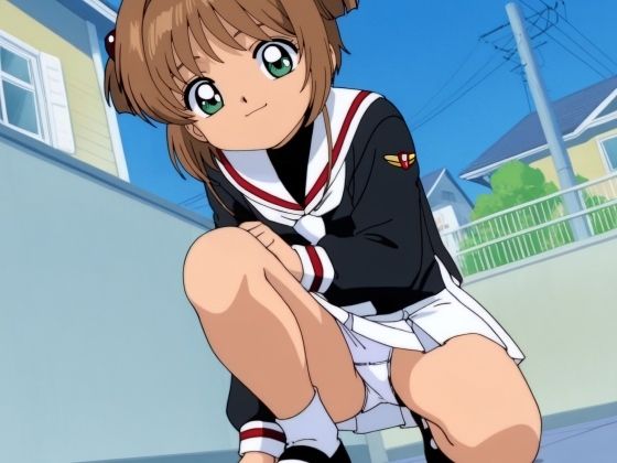 木〇本桜パンチラCG集（全100枚）＋簡易パンチラアニメ10本セット_model2  エロ画像801661