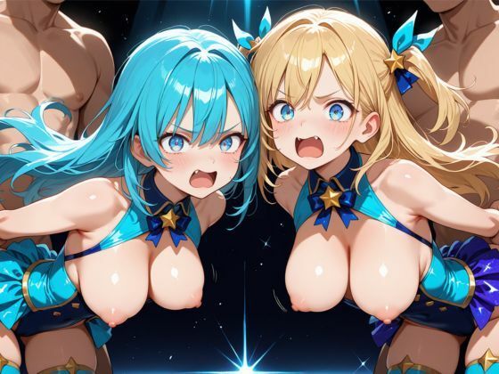 【500枚/超高画質2K/大容量】ステージの上で犯●れるアイドルたち。〜スポットライトを浴びながら乱入男にバックから突かれる狂宴〜 華やかな衣装を剥ぎ取られ、大衆の前でイカされ続けるトップアイドル。ツインテール・金髪・ピンク髪の美少女たちが貫かれるバック＆乱交シチュエーション。露出度の高いライブ衣装、溢れる爆乳、男たちの筋肉美と汗の質感まで2048pxで鮮明に描写。歓声と悲鳴が混ざり合うライブステージで肉奴●と化した少女たちの至高の受難写真集。2048px×1024px/枚数多数/アイドル/乱交/バック/  エロ画像801813