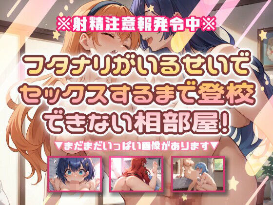 フタナリがいるせいで、セックスするまで登校できない相部屋！  エロ画像802699
