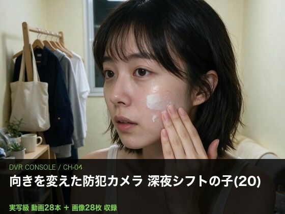 〔実写級〕深夜コンビニの防犯カメラを向けた先 バイトの子（20）/記録28本  エロ画像804300