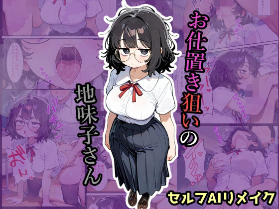 お仕置き狙いの地味子さん【セルフAIリメイクver】  エロ画像804691