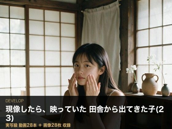 ＜実写級＞現像したら映っていた・田舎から出てきた子（23）の一人暮らし 28本  エロ画像805082