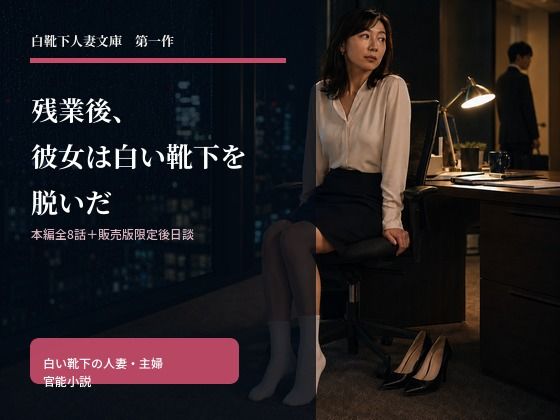 残業後、彼女は白い靴下を脱いだ  エロ画像805095
