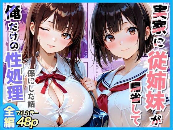 夏休みで実家に帰省してきた従姉妹とこっそりイチャラブセックスした話  エロ画像806658