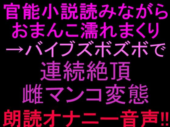 官能小説読みながらおまんこ濡れまくりバイブズボズボで連続絶頂、雌マンコ変態朗読オナニー音声！！  エロ画像807050