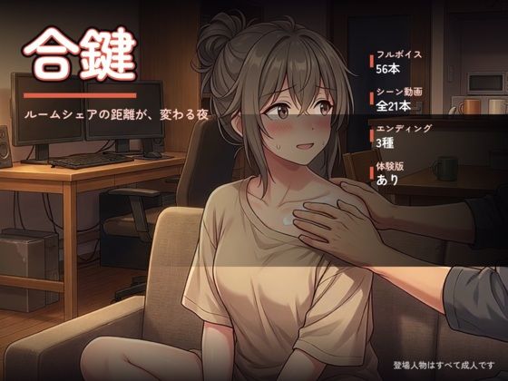 合鍵 〜ルームシェアの距離が、変わる夜〜  エロ画像812908