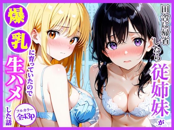 数年ぶりに帰省したら田舎の従姉妹が大人に育っていたので生ハメした話  エロ画像824637